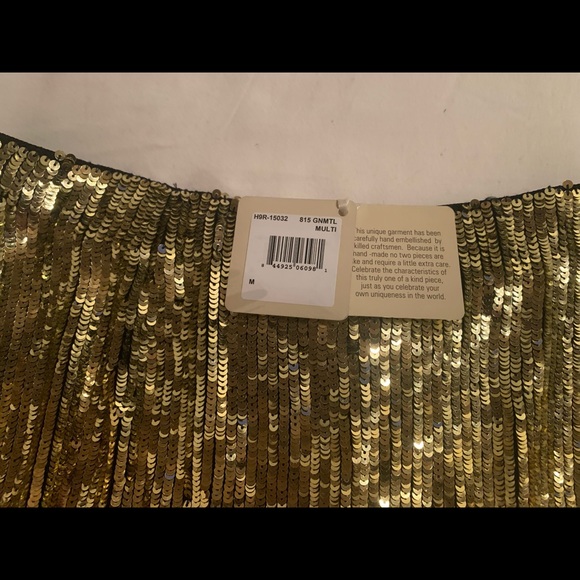 Haute Hippie Sequin Mini Skirt - Picture 4 of 5